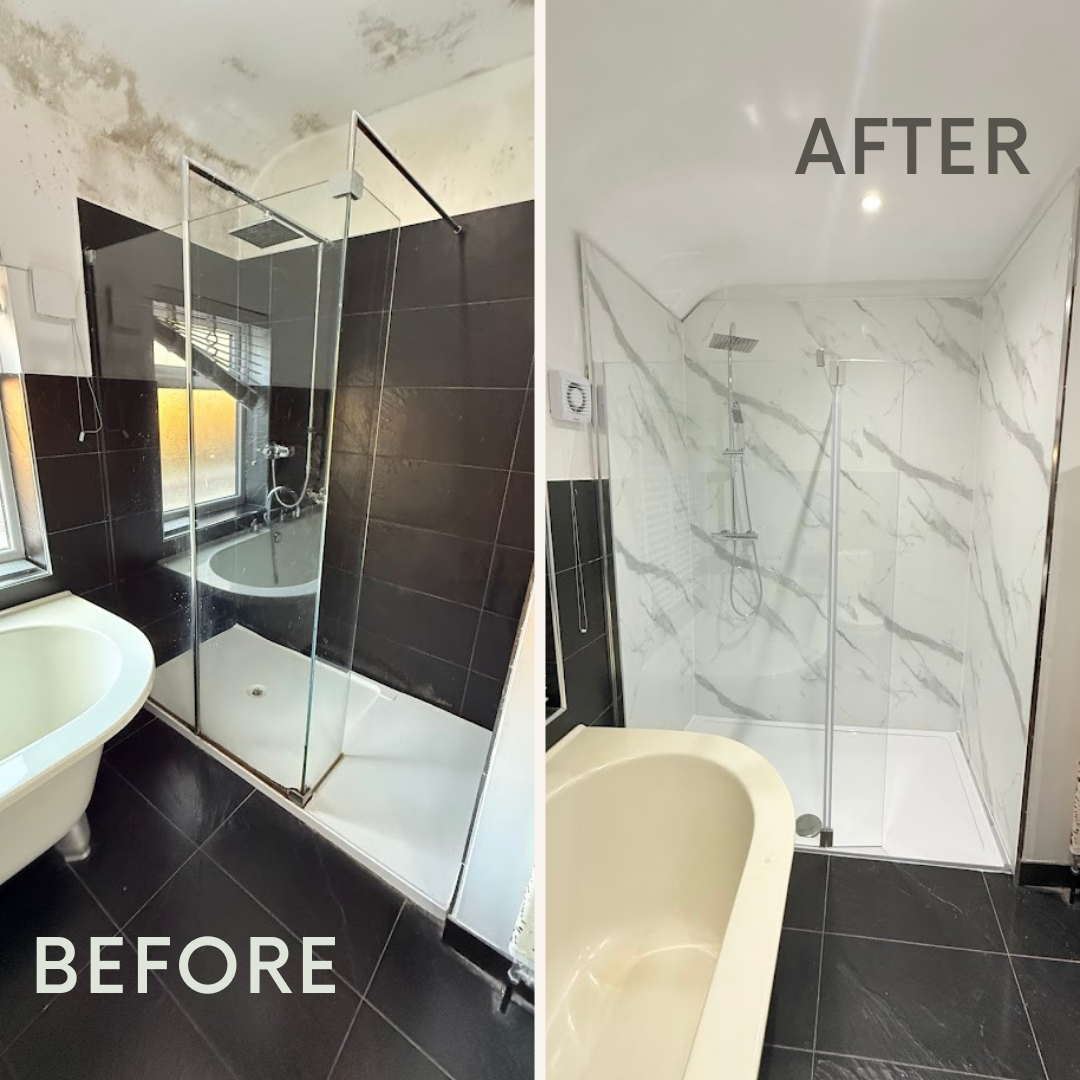 Before after minimal skincare Instagram post (1)