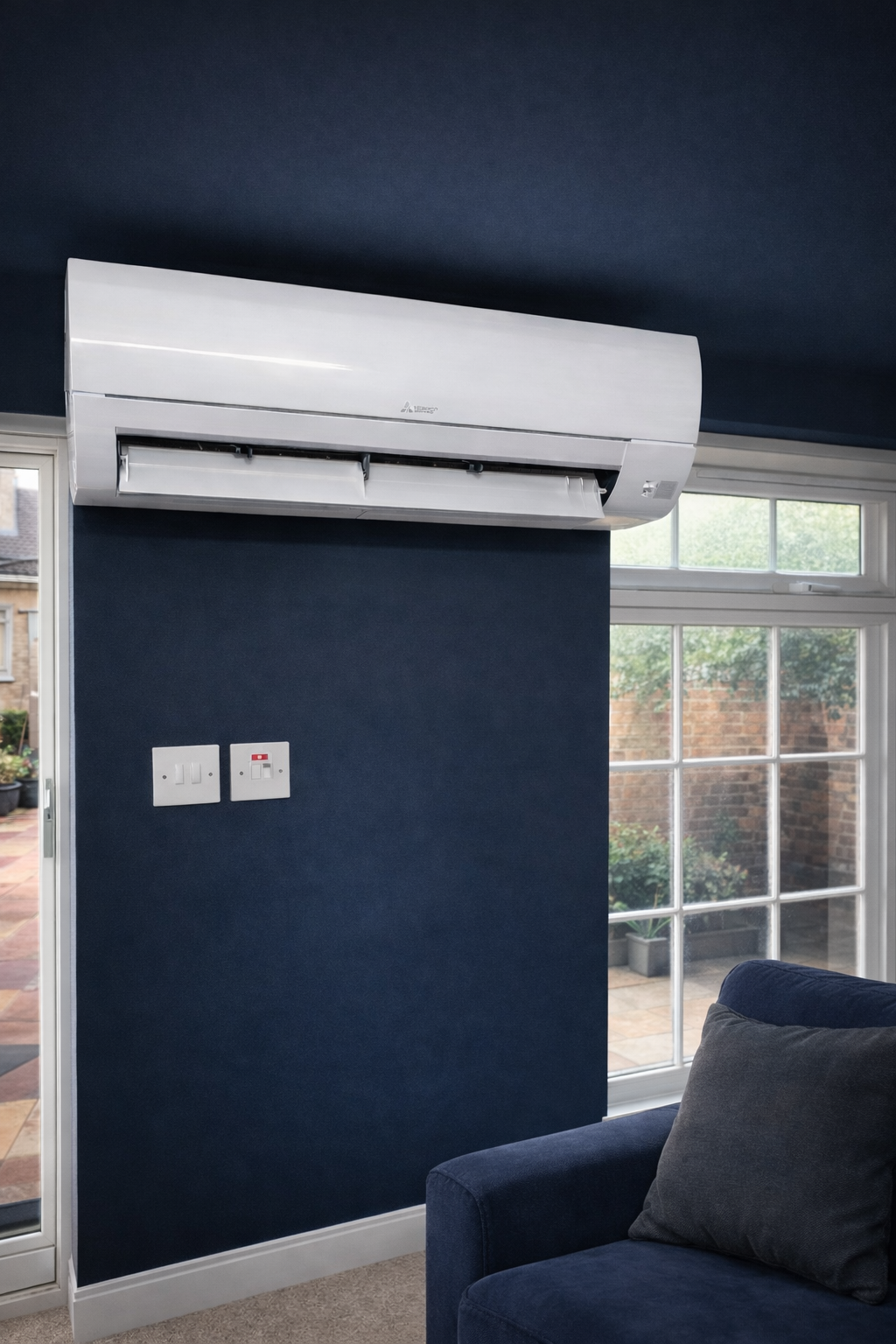 Mitsubishi Aircon installed by bdsservicesltd