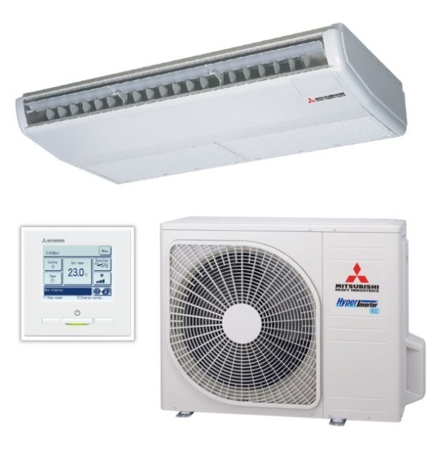 Ceiling suspended Mitsubishi Heavy Industries air conditioning unit