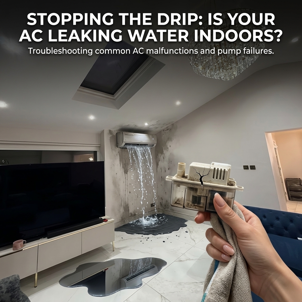 Air Conditioner Leaking Water Indoors