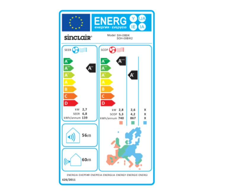 Sinclair Keyon 2.7kW SIH + SOH-09BIK2 - Image 5